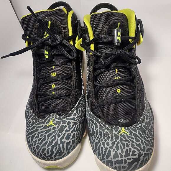 Jordan 6 Rings GS 7Y Venom Green - Picture 4 of 7